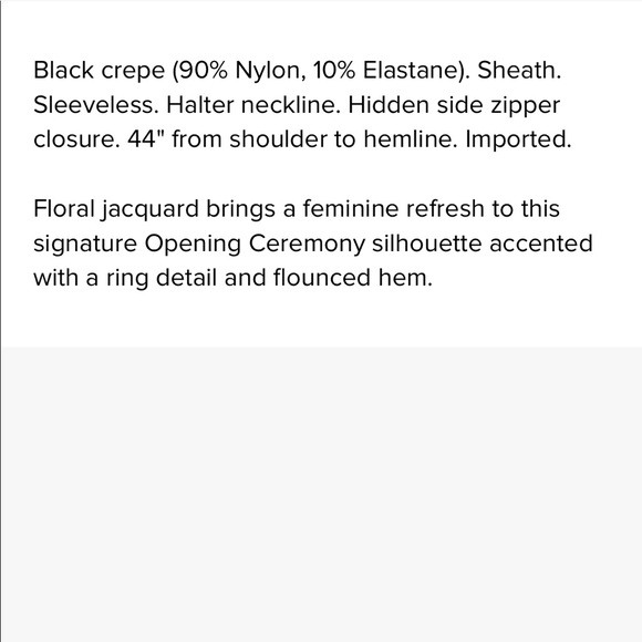 Opening Ceremony O Ring Dress - Picture 5 of 5